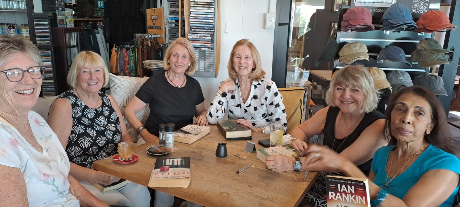 Book Club meet-up over coffee