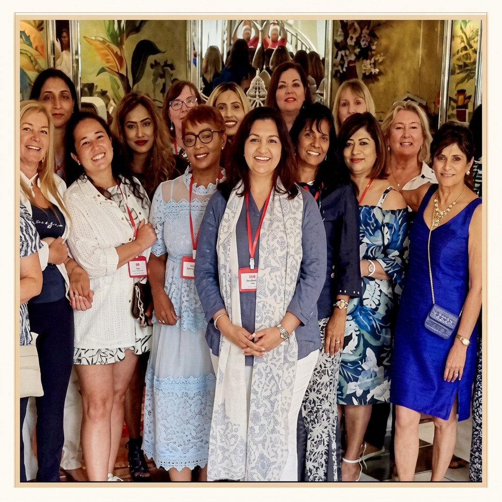 Members of IWC Durban at an event