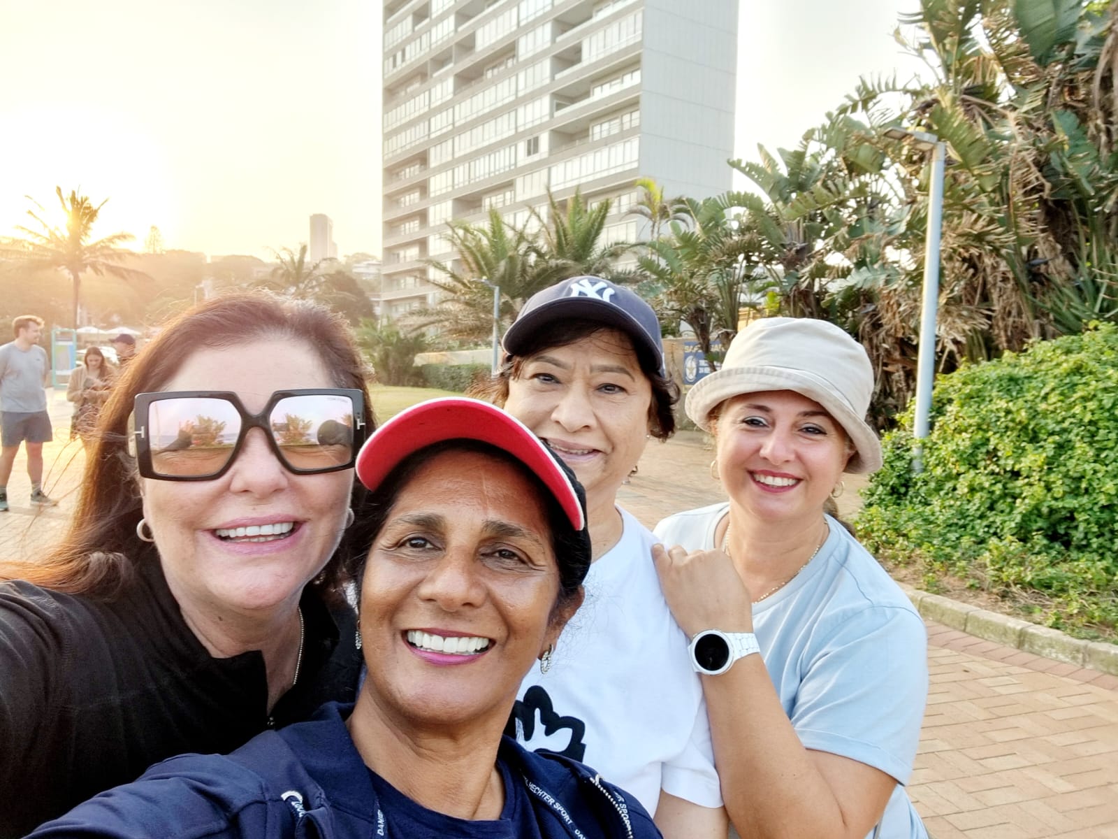 Walking Group outdoors